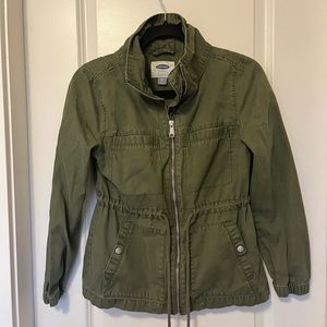 Green Cargo Jacket - Xs